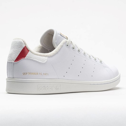 Orthofeet adidas Stan Smith Men's Lifestyle Sneakers Cloud White / Blue / Scarlet | PD5728043