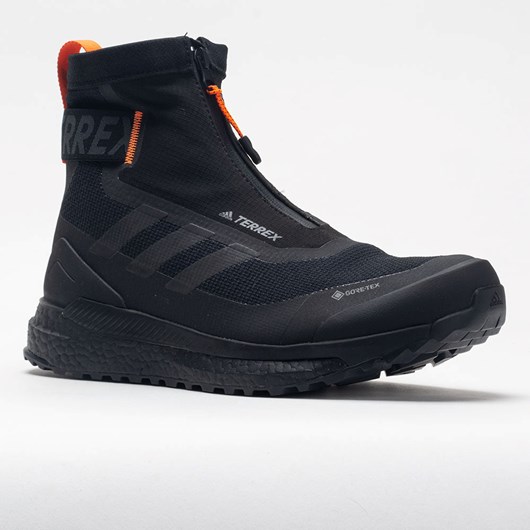 Orthofeet adidas Terrex Free Hiker C.RDY Men's Hiking Shoes Black / Orange | SB4056891