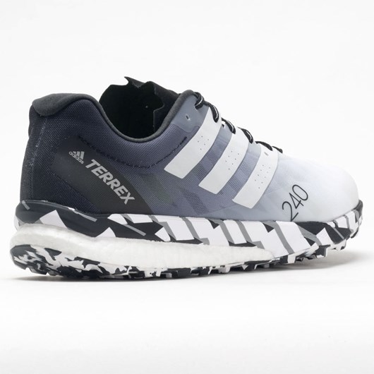 Orthofeet adidas Terrex Speed Ultra Men's Trail Running Shoes White / Core Black | VC9756830