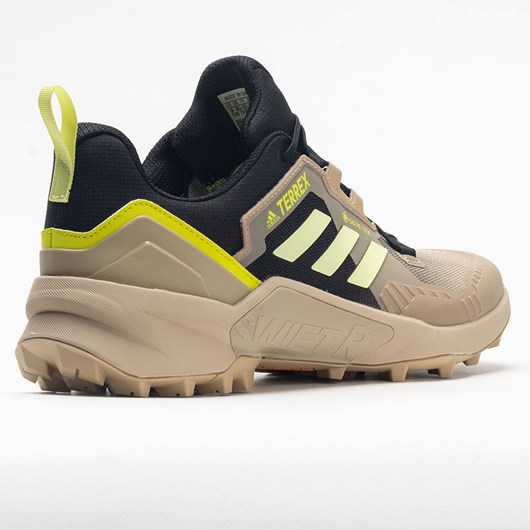 Orthofeet adidas Terrex Swift R3 GTX Men's Hiking Shoes Beige Tone / Pulse Yellow | LN0318425