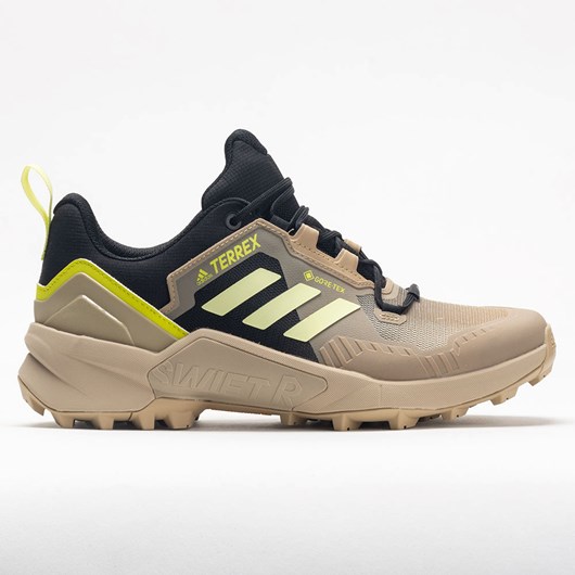 Orthofeet adidas Terrex Swift R3 GTX Men\'s Hiking Shoes Beige Tone / Pulse Yellow | LN0318425