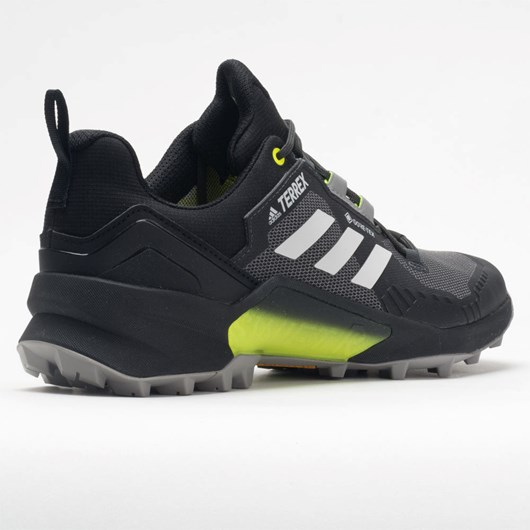 Orthofeet adidas Terrex Swift R3 GTX Men's Hiking Shoes Black / Grey / Solar Yellow | MH1054832