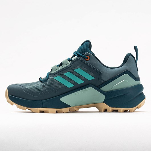 Orthofeet adidas Terrex Swift R3 GTX Women's Hiking Shoes Hazy Emerald / Acid Mint | HE5210346