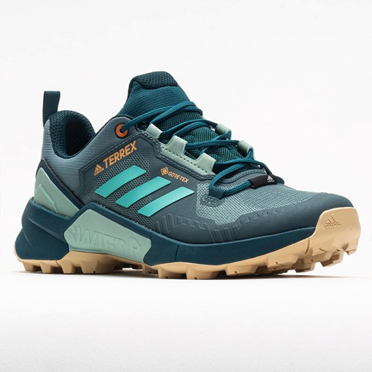 Orthofeet adidas Terrex Swift R3 GTX Women's Hiking Shoes Hazy Emerald / Acid Mint | HE5210346