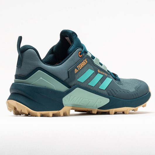 Orthofeet adidas Terrex Swift R3 GTX Women's Hiking Shoes Hazy Emerald / Acid Mint | HE5210346