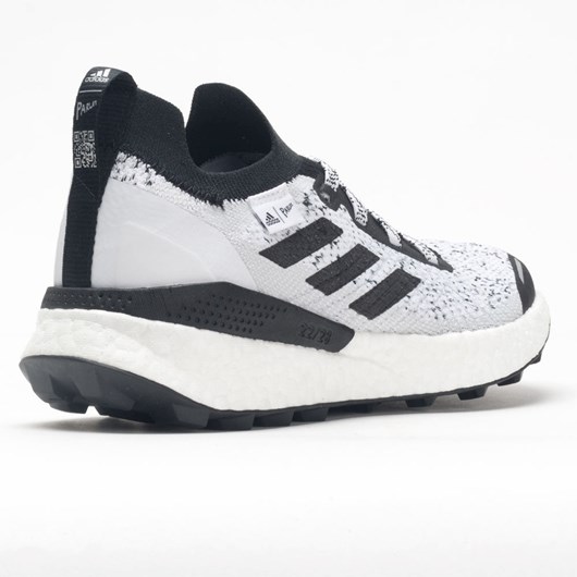 Orthofeet adidas Terrex Two Ultra Parley Women's Trail Running Shoes Cloud White / Core Black | RW2415380