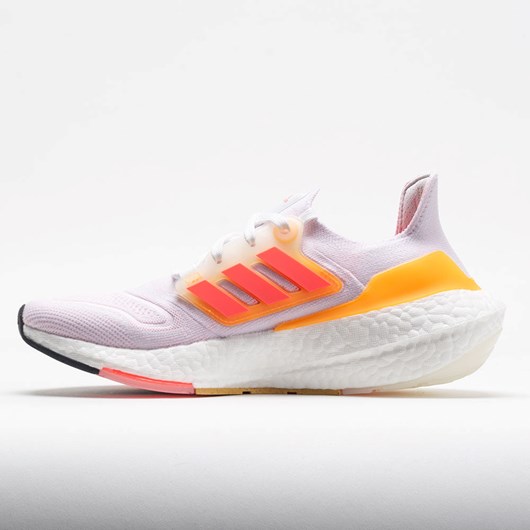 Orthofeet adidas Ultraboost 22 Women's Running Shoes Grey / Flash Orange / Turbo | MU9507148