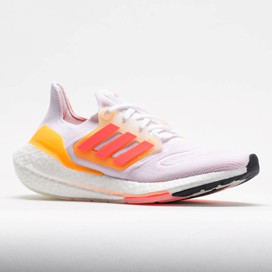 Orthofeet adidas Ultraboost 22 Women's Running Shoes Grey / Flash Orange / Turbo | MU9507148