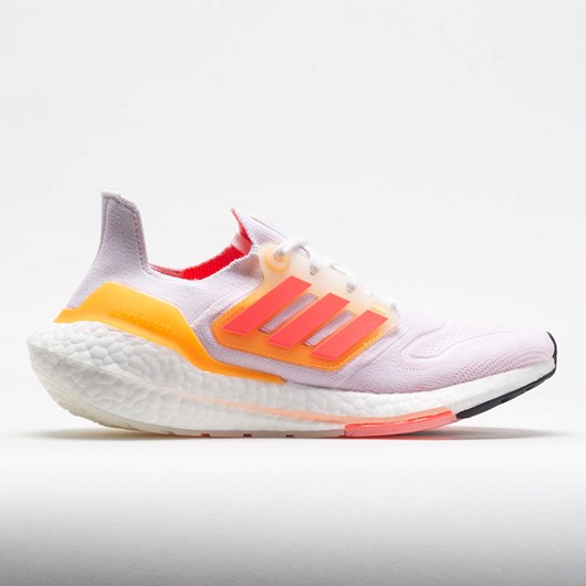 Orthofeet adidas Ultraboost 22 Women\'s Running Shoes Grey / Flash Orange / Turbo | MU9507148