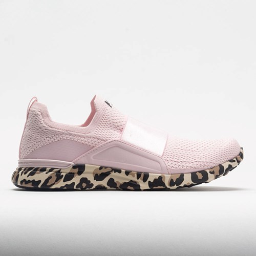 Orthofeet APL TechLoom Bliss Women's Lifestyle Sneakers Bleached Pink / Leopard | CS3462958