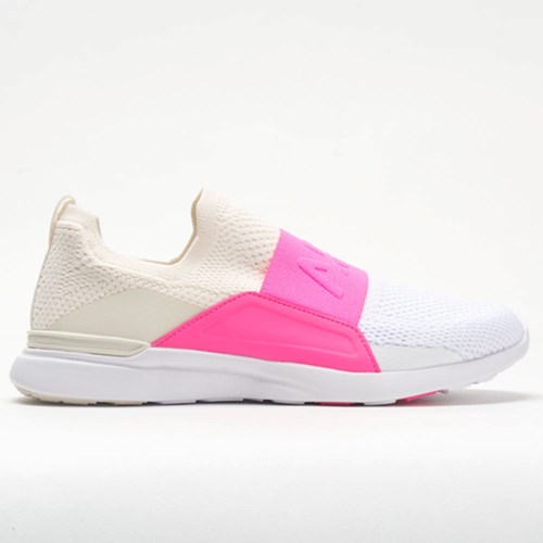 Orthofeet APL TechLoom Bliss Women's Lifestyle Sneakers Pristine / Fusion Pink / White | DI5983712