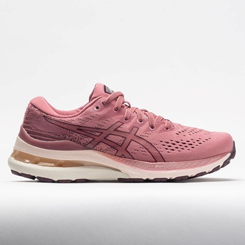 Orthofeet ASICS GEL-Kayano 28 Women's Running Shoes Smokey Rose / Deep Mars | ZW9376128