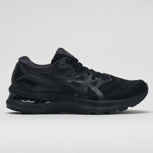 Orthofeet ASICS GEL-Nimbus 23 Women's Running Shoes Black / Black | SN1908253