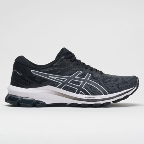 Orthofeet ASICS GT-1000 10 Women's Running Shoes Black / White | VK2741839