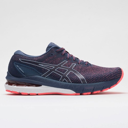 Orthofeet ASICS GT-2000 10 Women's Running Shoes Blazing Coral / Thunder Blue | ES1308456