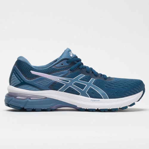 Orthofeet ASICS GT-2000 9 Women's Running Shoes Mako Blue / Gray Floss | MQ5071983