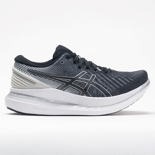 Orthofeet ASICS Glideride 2 Women's Running Shoes Black / White | LB0645197