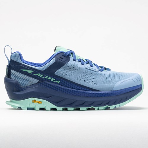 Orthofeet Altra Olympus 4 Women's Trail Running Shoes Navy / Light Blue | AP3860451