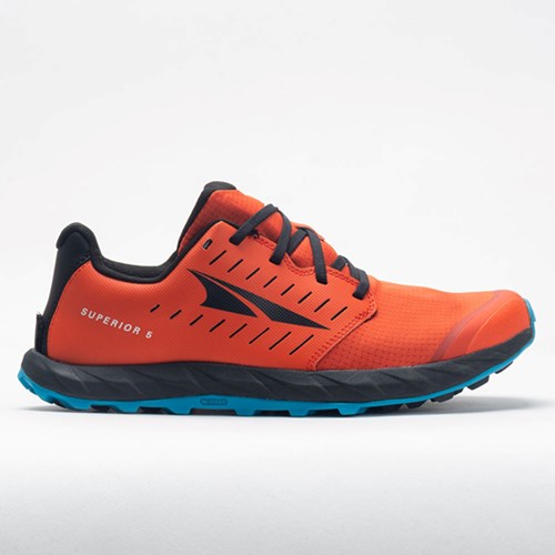 Orthofeet Altra Superior 5 Men's Trail Running Shoes Orange / Black | SY7364109