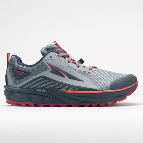 Orthofeet Altra Timp 3 Women's Trail Running Shoes Gray / Pink | UC9360758