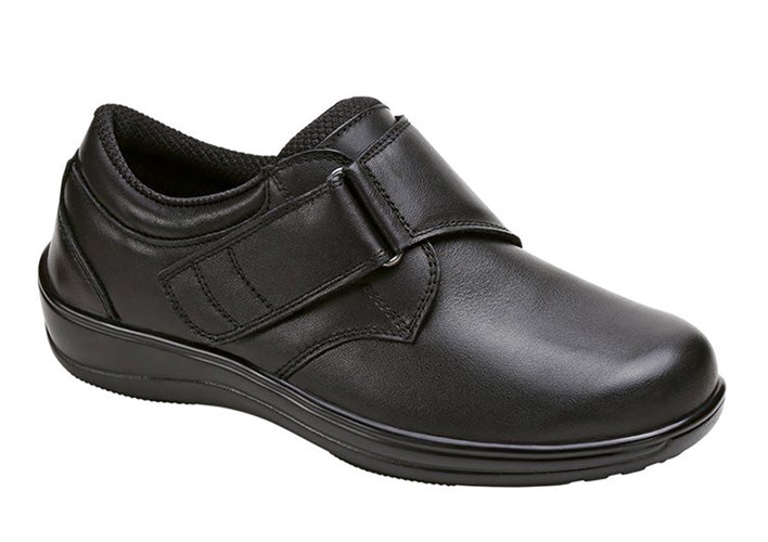 Orthofeet Arcadia Orthotic Women's Casual Shoes Black | VJ3847901