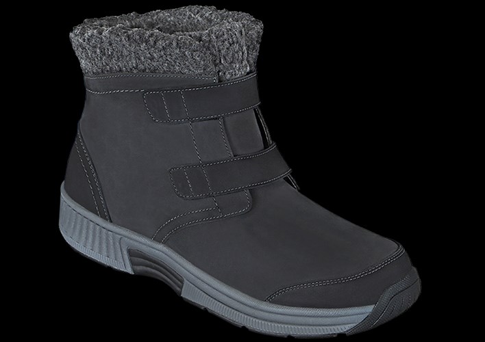 Orthofeet Arch Support Women's Boots Black | HC2165384