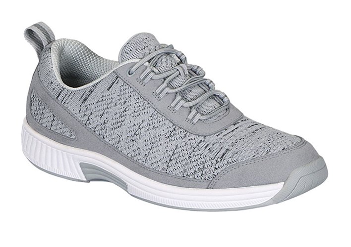 Orthofeet Athletic Orthopedic Diabetic Men's Sneakers Gray | RC1873025