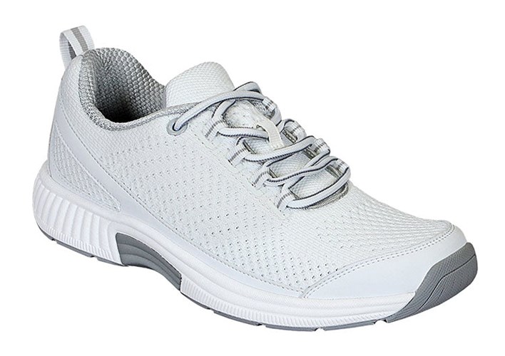 Orthofeet Athletic Walking Orthotic Women's Sneakers White | JL9538207