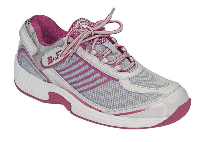 Orthofeet Athletic Walking Women's Sneakers Fuchsia | BV3685972