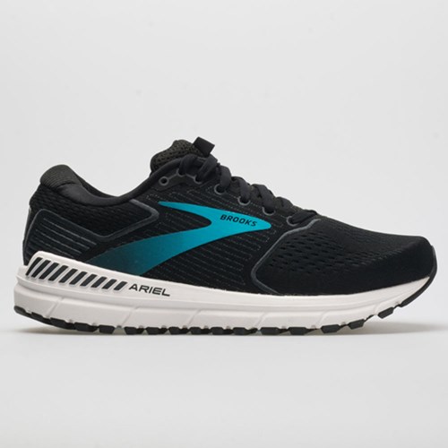 Orthofeet Brooks Ariel 2020 Women's Running Shoes Black / Ebony / Blue | HV5160437