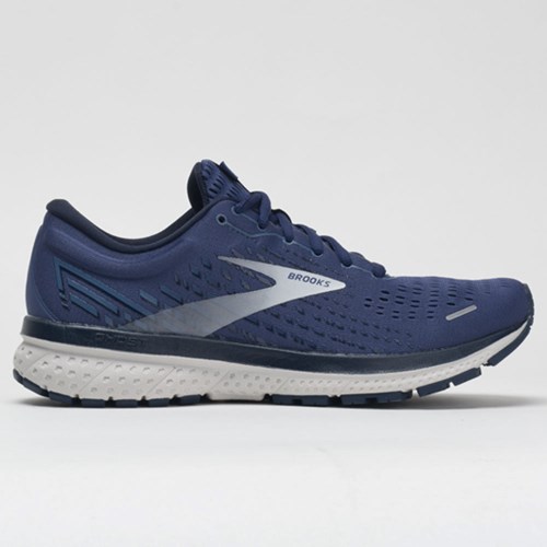 Orthofeet Brooks Ghost 13 Men's Running Shoes Deep Cobalt / Gray / Navy | IZ0267345