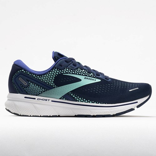 Orthofeet Brooks Ghost 14 Women's Running Shoes Peacoat / Yucca / Navy | AM1843507