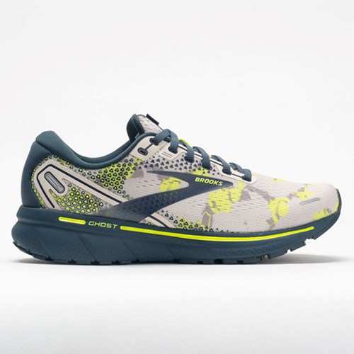Orthofeet Brooks Ghost 14 Women's Running Shoes Camo Collection Moonbeam / Nightlife / Navy | QT0761895