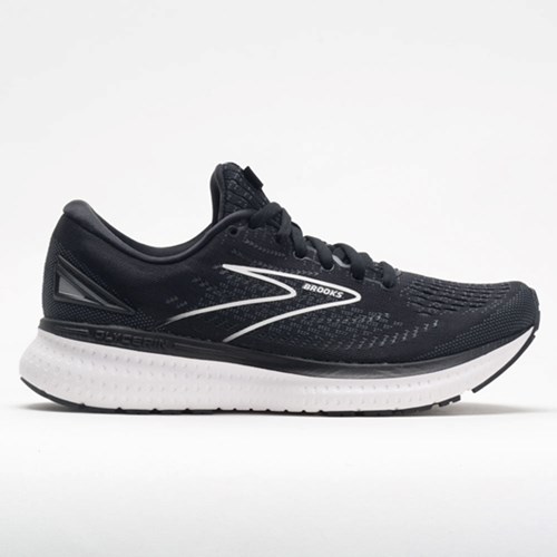 Orthofeet Brooks Glycerin 19 Men's Running Shoes Black / White | TI8142079