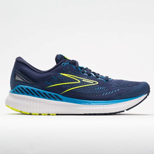 Orthofeet Brooks Glycerin GTS 19 Men's Running Shoes Navy / Blue / Nightlife | GS3164958