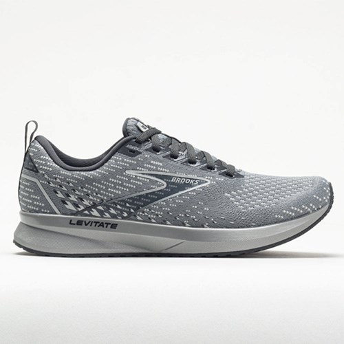 Orthofeet Brooks Levitate 5 Women's Running Shoes Gray / Oyster / Blackened Pearl | RK0284596