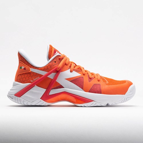 Orthofeet Diadora B.Icon AG Women's Tennis Shoes Vermilion Orange / White | MG9410586