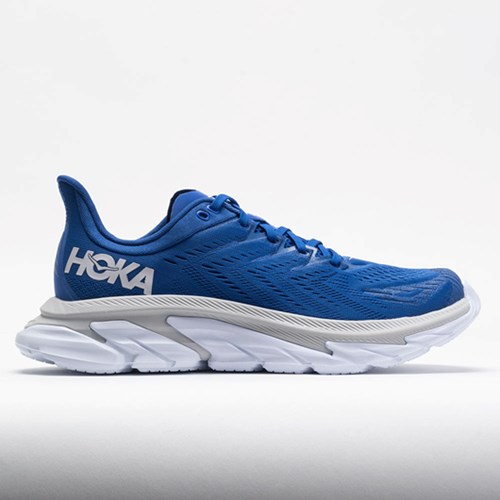 Orthofeet HOKA Clifton Edge Men's Running Shoes Turkish Sea / White | WB3784051