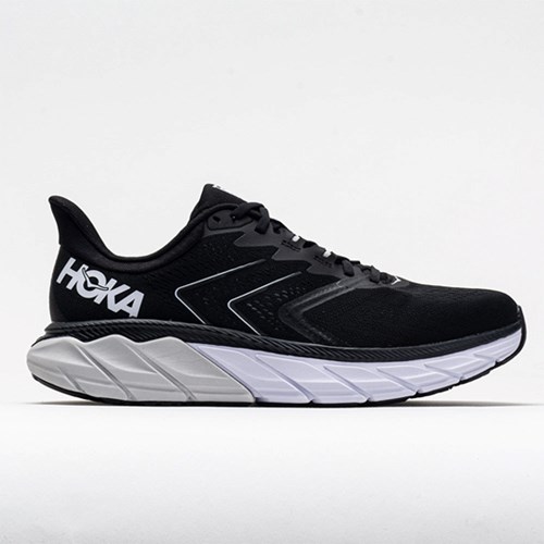 Orthofeet Hoka One One Arahi 5 Men's Running Shoes Black / White | ZV4867953