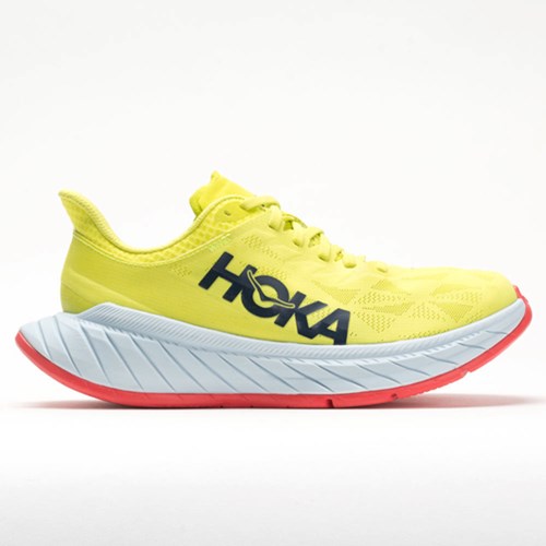 Orthofeet Hoka One One Carbon X 2 Men's Running Shoes Evening Primrose / Fiesta | HY7019564