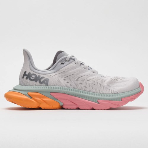 Orthofeet Hoka One One Clifton Edge Men's Running Shoes Nimbus Cloud / Lunar Rock | UY3712409