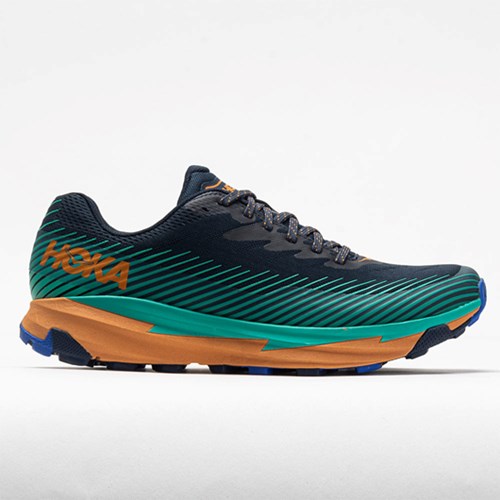 Orthofeet Hoka One One Torrent 2 Men's Trail Running Shoes Outer Space / Atlantis | ZA1820769