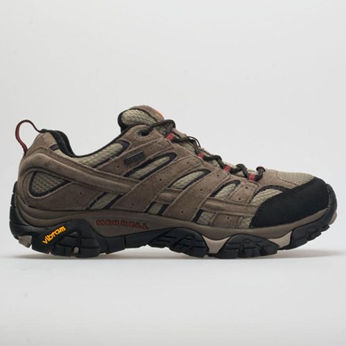 Orthofeet Merrell Moab 2 Waterproof Men's Hiking Shoes Bark Brown | ZV0427685