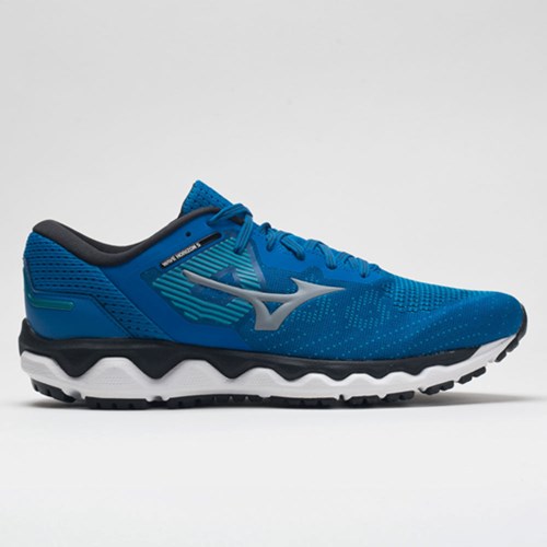 Orthofeet Mizuno Wave Horizon 5 Men's Running Shoes Imperial Blue / Black | HZ0327149