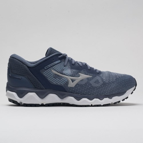 Orthofeet Mizuno Wave Horizon 5 Men's Running Shoes Blue Fog | VA0458327