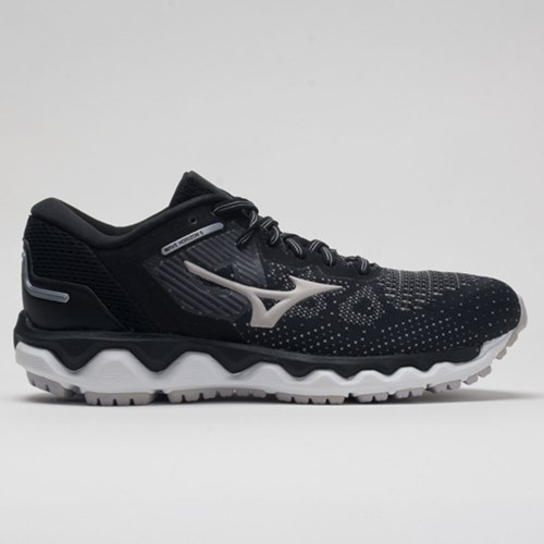 Orthofeet Mizuno Wave Horizon 5 Women's Running Shoes Black / Lunar Rock | WL2490358