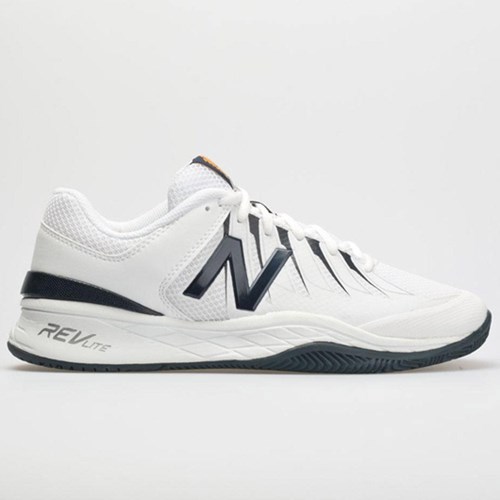 Orthofeet New Balance 1006 Men's Tennis Shoes White / Black | TQ1407386