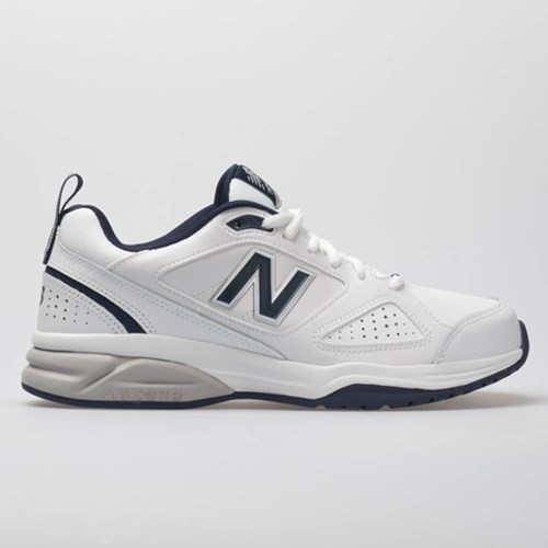 Orthofeet New Balance 623v3 Men's Training Shoes White / Navy | CY2830519