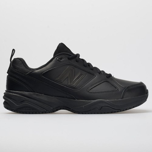 Orthofeet New Balance 626 K2 Slip-Resistant Men's Training Shoes All Black | ZM3427168