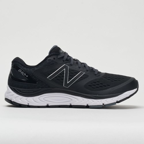 Orthofeet New Balance 840v4 Men's Running Shoes Black / White | LT7502498